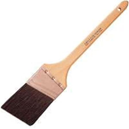 Keen 24025 2.5 In. Adjutant China Angled Professional Oil Paint Brush- Black KE3691330